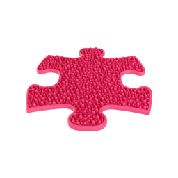 Sensorik Matte Wiese-mini mit weicher Oberfläche in Pink - Ortho-Puzzle